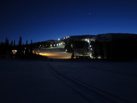 Ski Season Darkness Begins Early - Perfect For Friday Night Skiing/Boarding Ski Season Darkness Begins Early - Perfect For Friday Night Skiing/Boarding